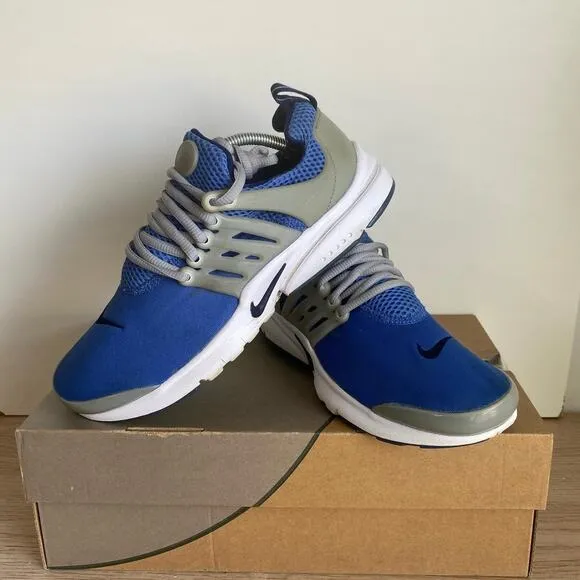 Nike Air Presto Blue/Grey Kids Sneakers - SZ 6 Y- 7.5 W