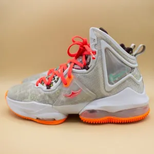 Nike LeBron 19 Mid Fast Food Sneakers Boy's Youth Size 7Y