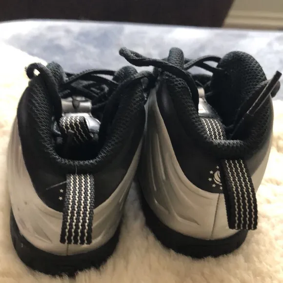 Nike Little Posite One KSA Chrome/Black