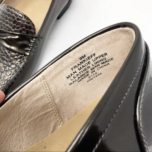 Nine West Snakeskin Loafers