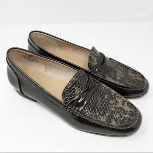Nine West Snakeskin Loafers