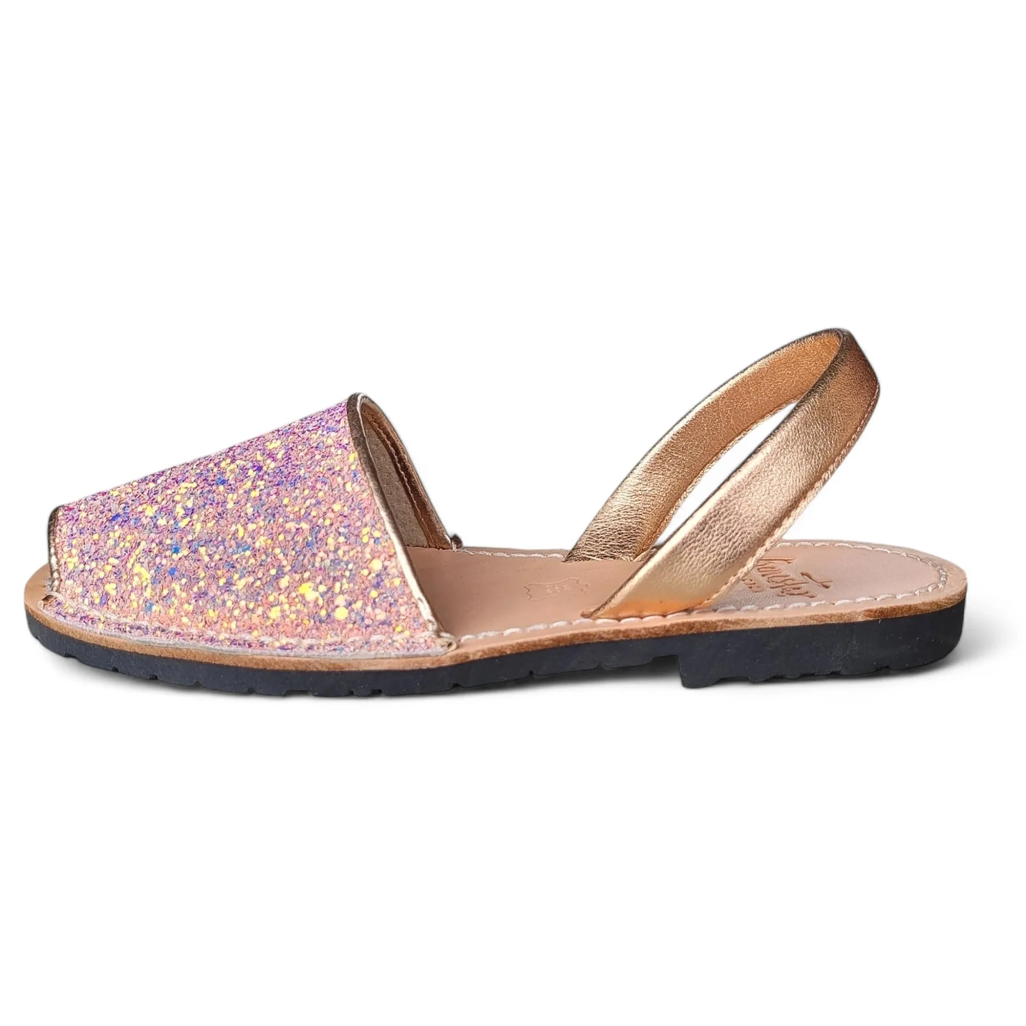 Opal Glitter Avarca Sandals