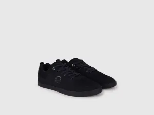 Patterned Lace-Up Sneakers