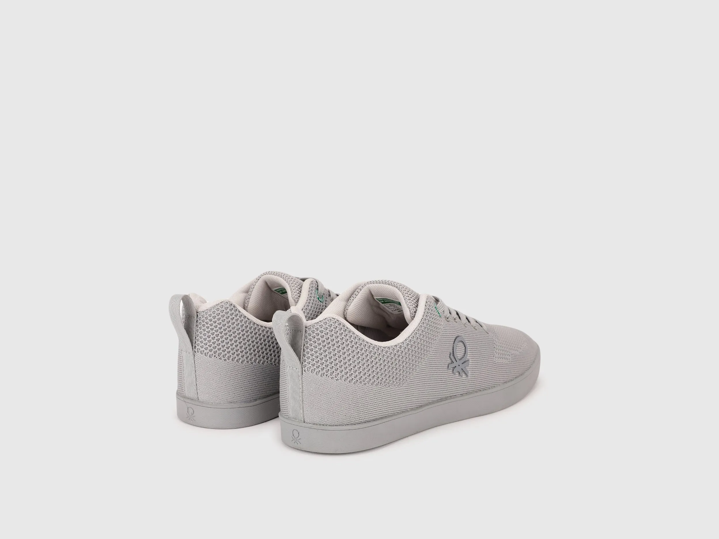 Patterned Lace-Up Sneakers