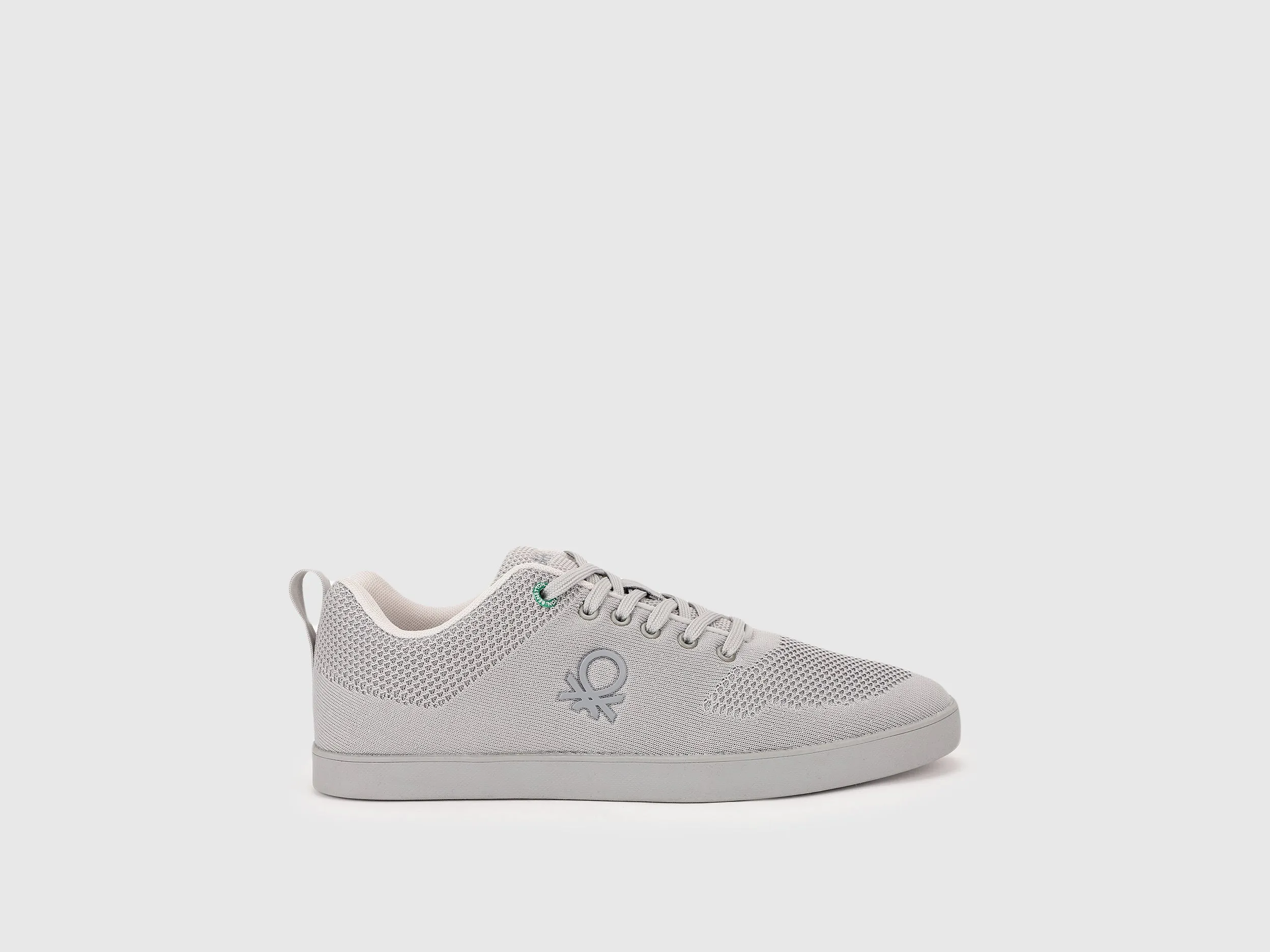 Patterned Lace-Up Sneakers