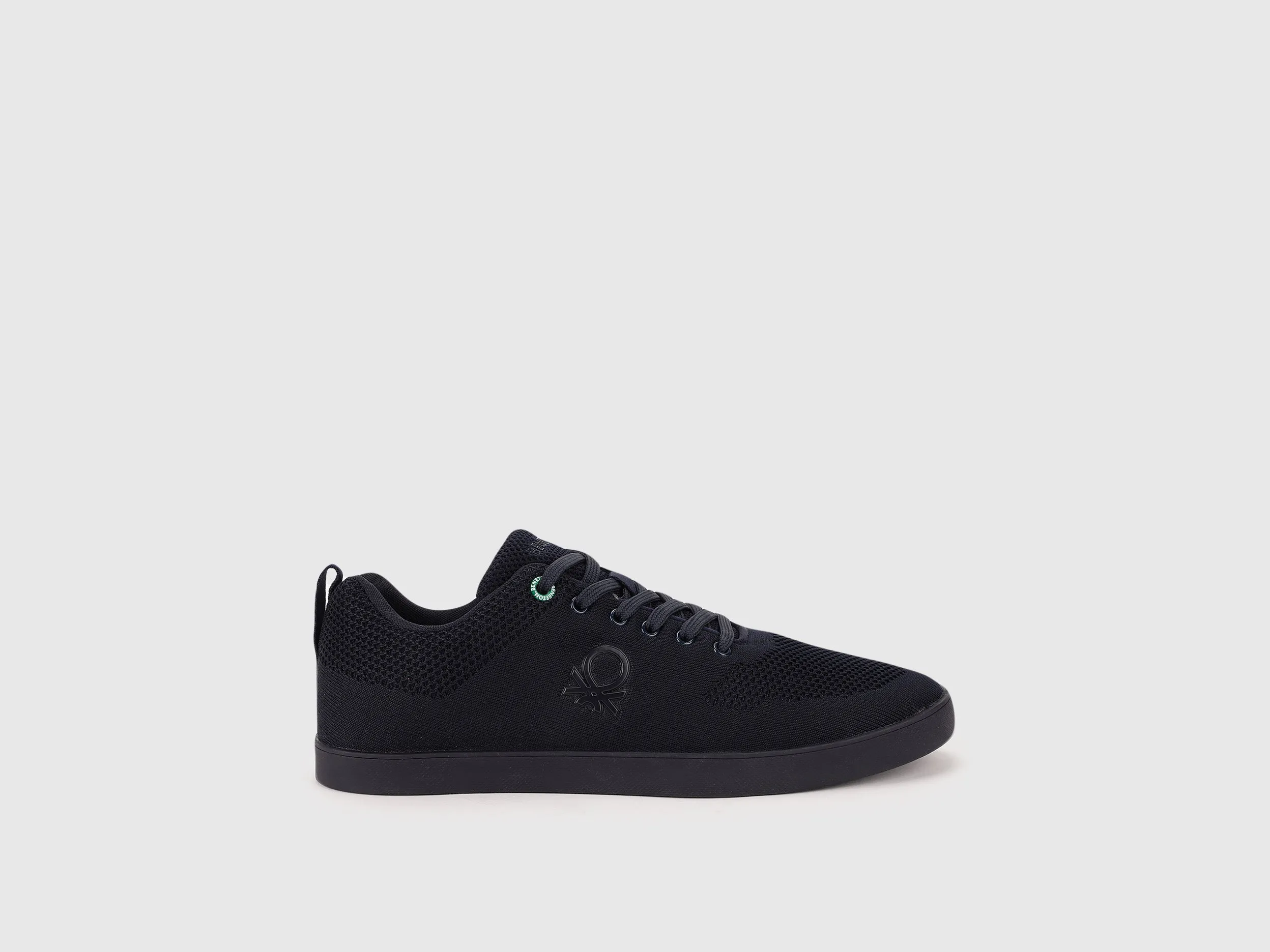 Patterned Lace-Up Sneakers