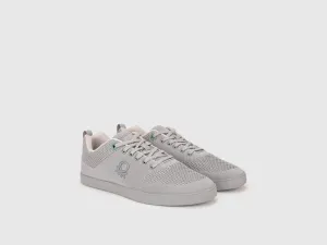 Patterned Lace-Up Sneakers