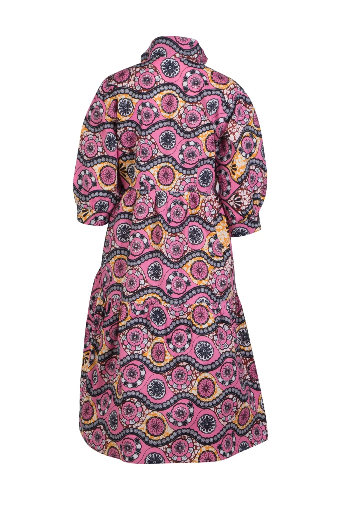 PINK HIGH LOW DRESS