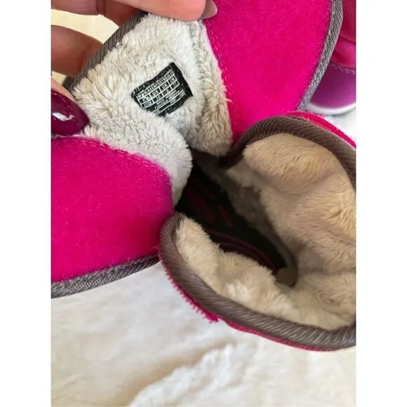 Pink Keen Snow Boots 10C