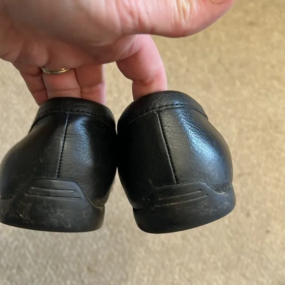 Polo by Ralph Lauren Allon black leather loafers Mens 11