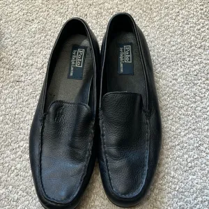 Polo by Ralph Lauren Allon black leather loafers Mens 11