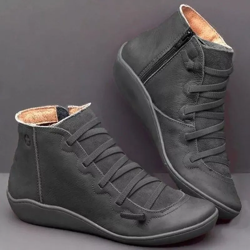 PREMIUM SUPER & COMFY LEATHER AUTUMN BOOTS