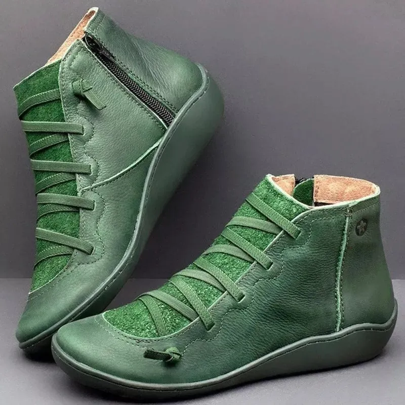 PREMIUM SUPER & COMFY LEATHER AUTUMN BOOTS