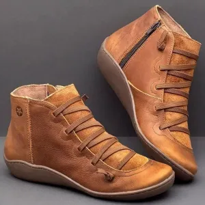 PREMIUM SUPER & COMFY LEATHER AUTUMN BOOTS