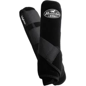 Professional's Choice VenTECH Elite Sports Medicine Boots-Black Rears
