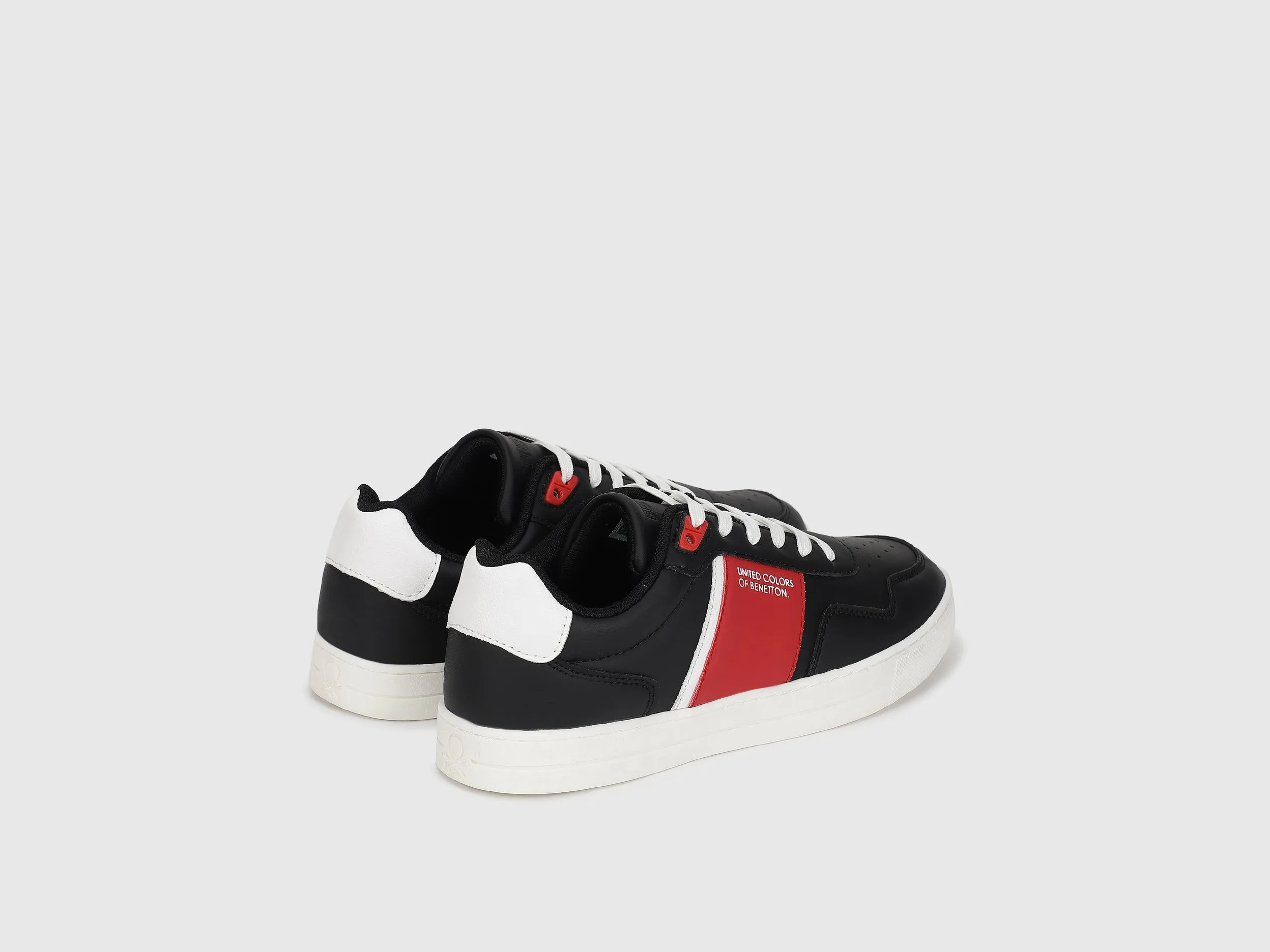 PU Color Block Sneakers