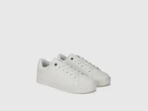 PU Solid Sneakers