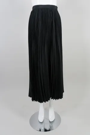Purple Label Pleated Silk Skirt