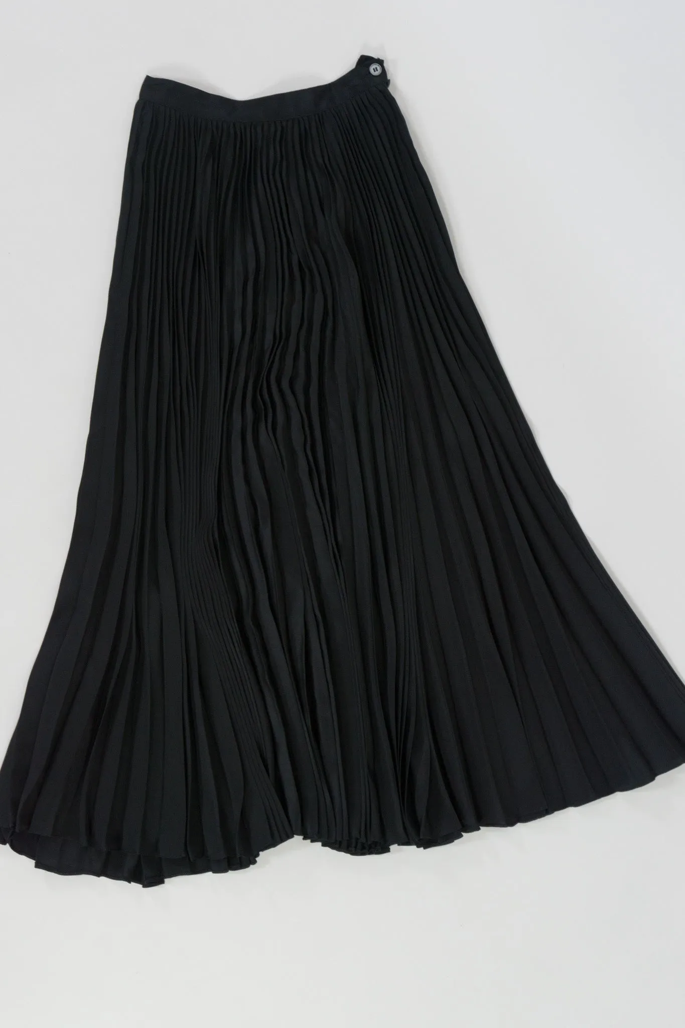Purple Label Pleated Silk Skirt