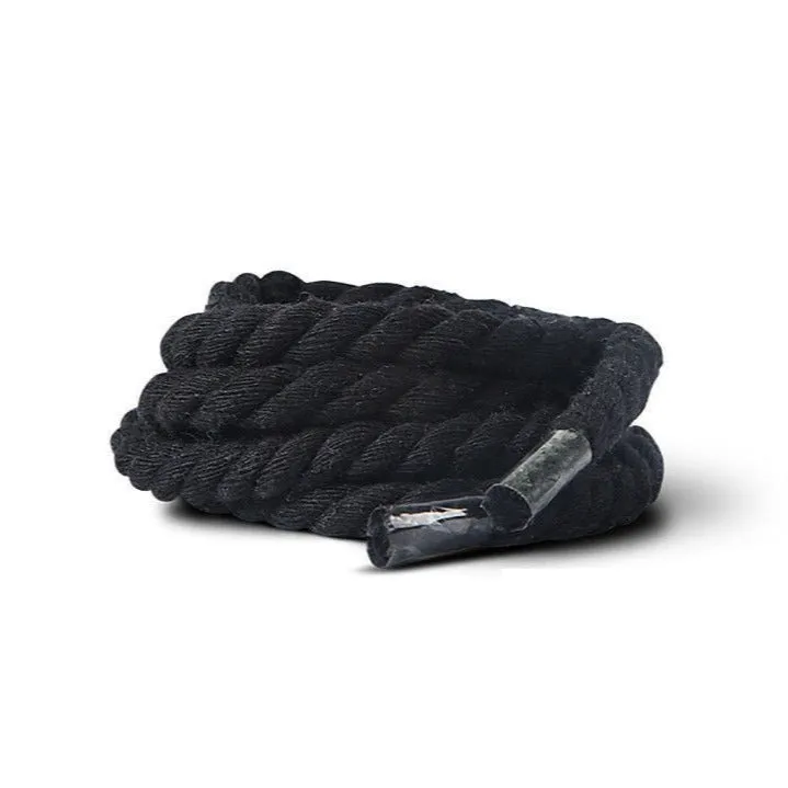 "TWISTED" Gros Lacets Marron Chaussures Style Grosse Corde Torsadée - URB1™