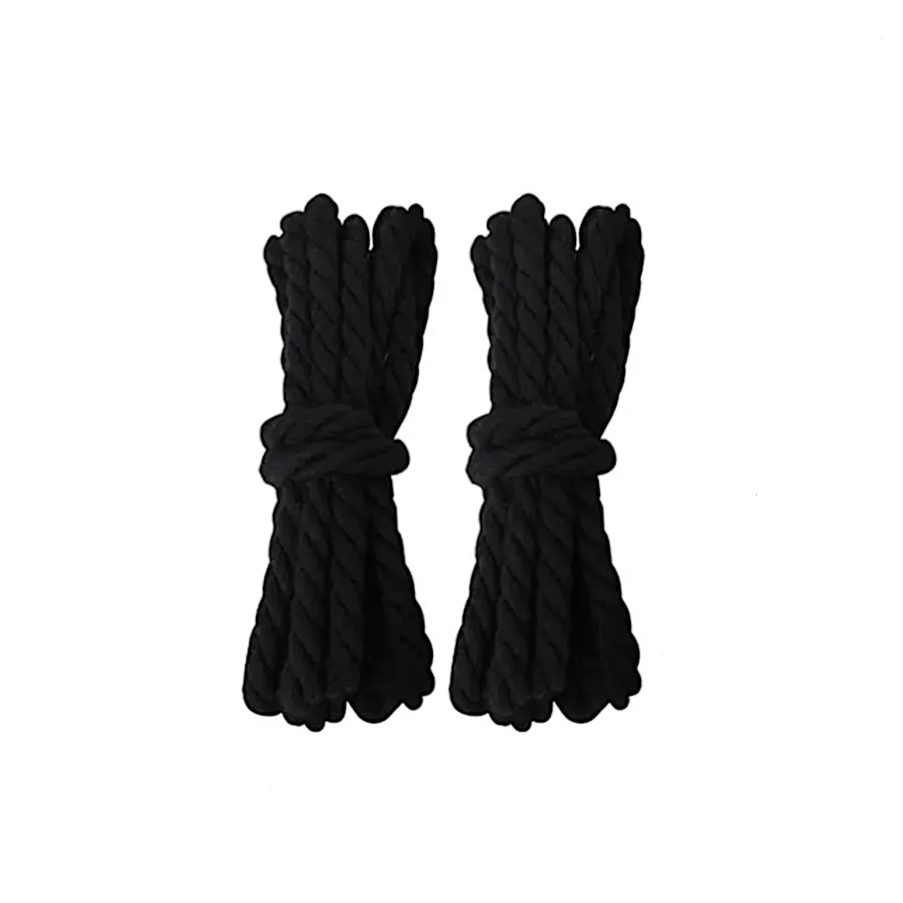 "TWISTED" Lacets Chaussures Style Corde Torsadée Jaune - URB1™