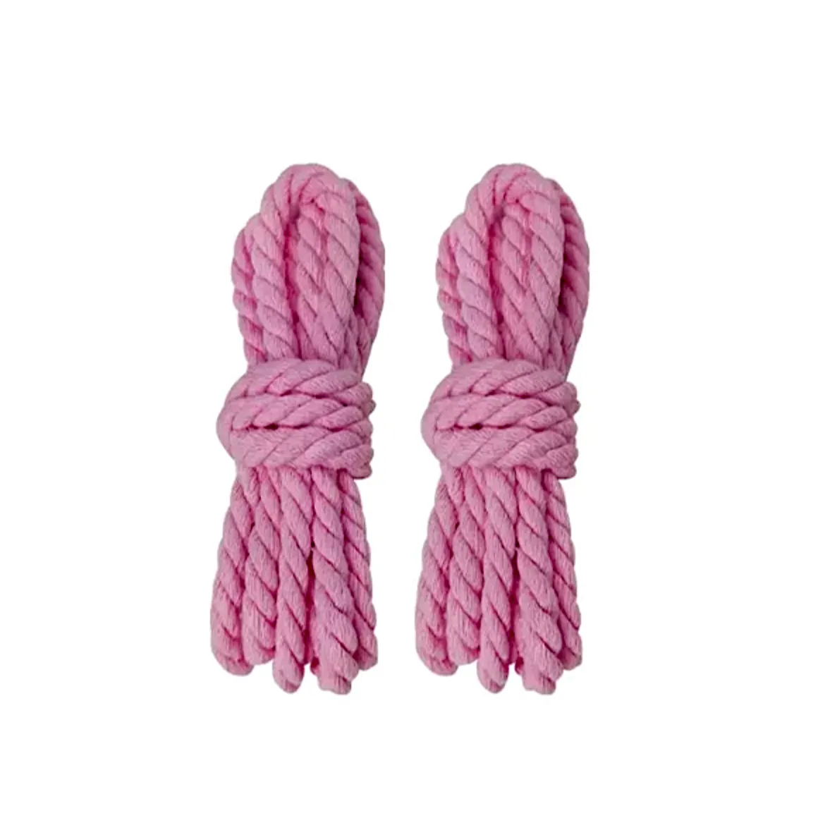 "TWISTED" Lacets Chaussures Style Corde Torsadée Jaune - URB1™
