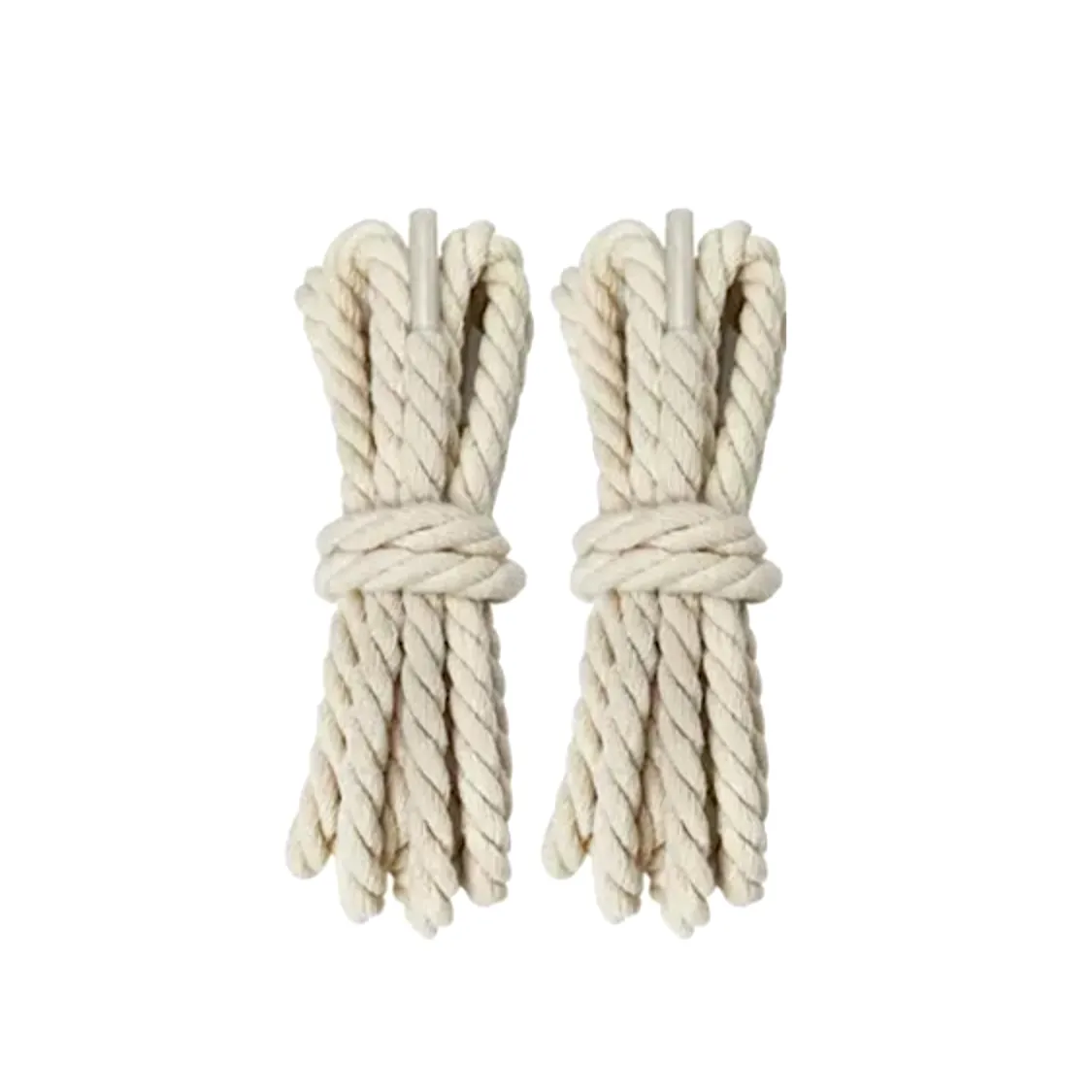 "TWISTED" Lacets Chaussures Style Corde Torsadée Jaune - URB1™
