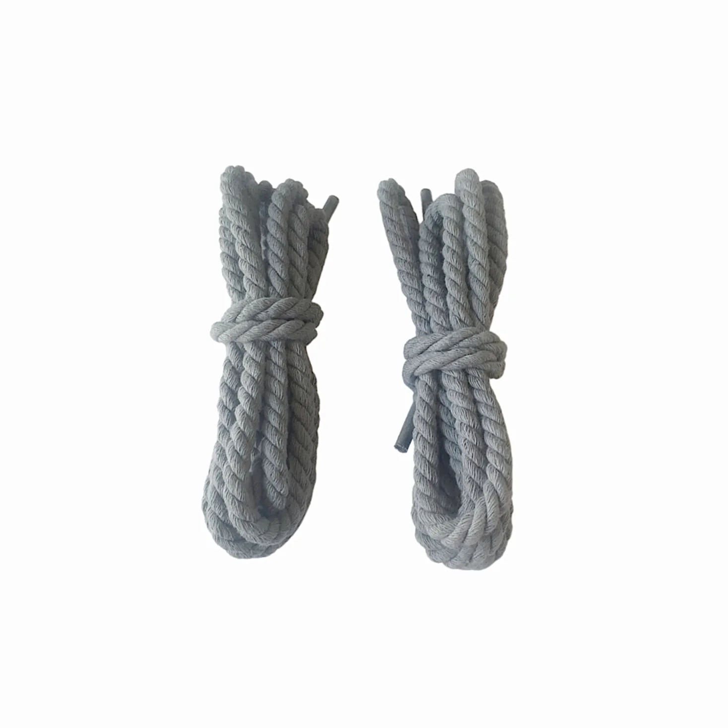 "TWISTED" Lacets Chaussures Style Corde Torsadée Jaune - URB1™