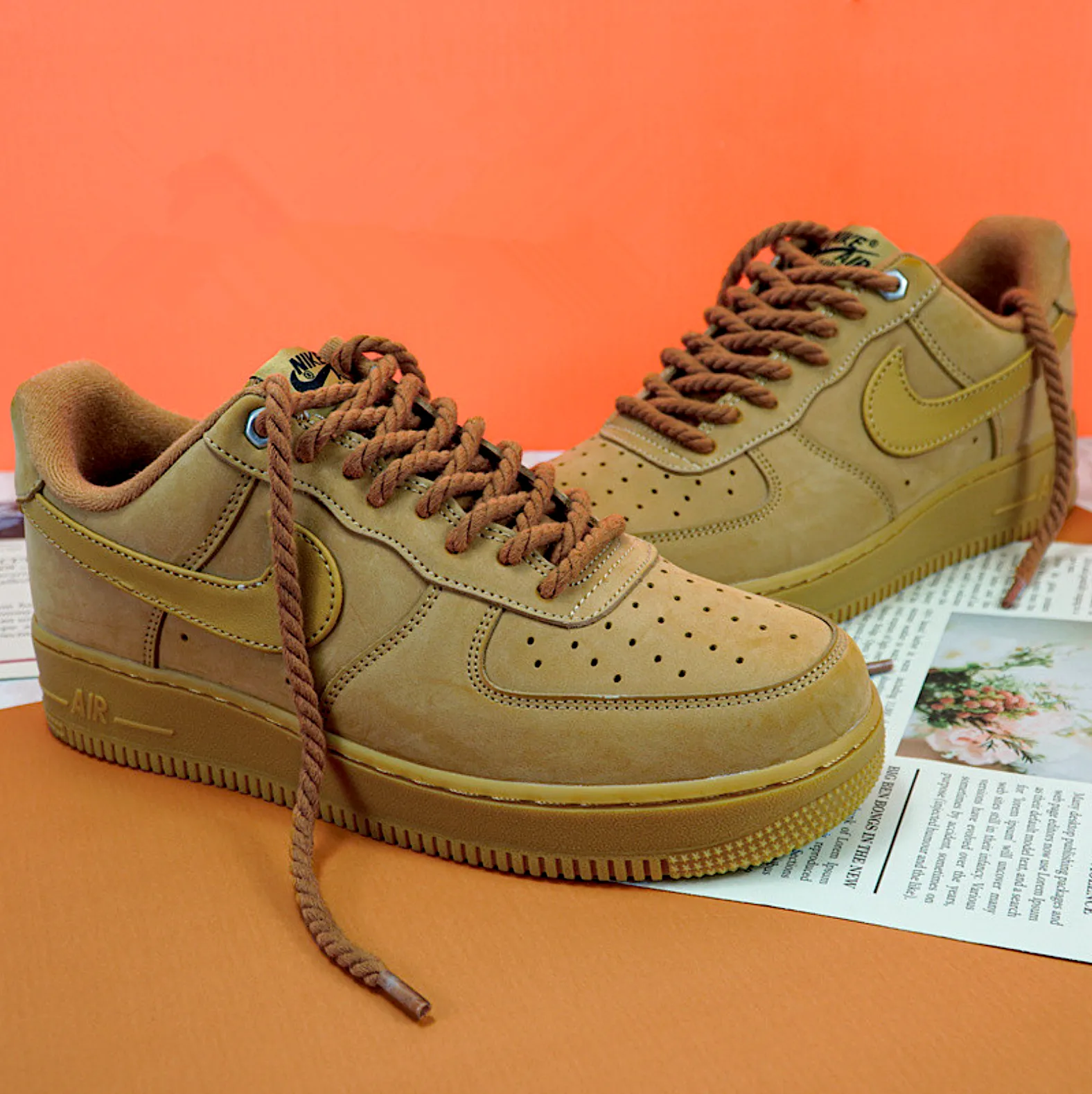 "TWISTED" Lacets Chaussures Style Corde Torsadée Jaune - URB1™