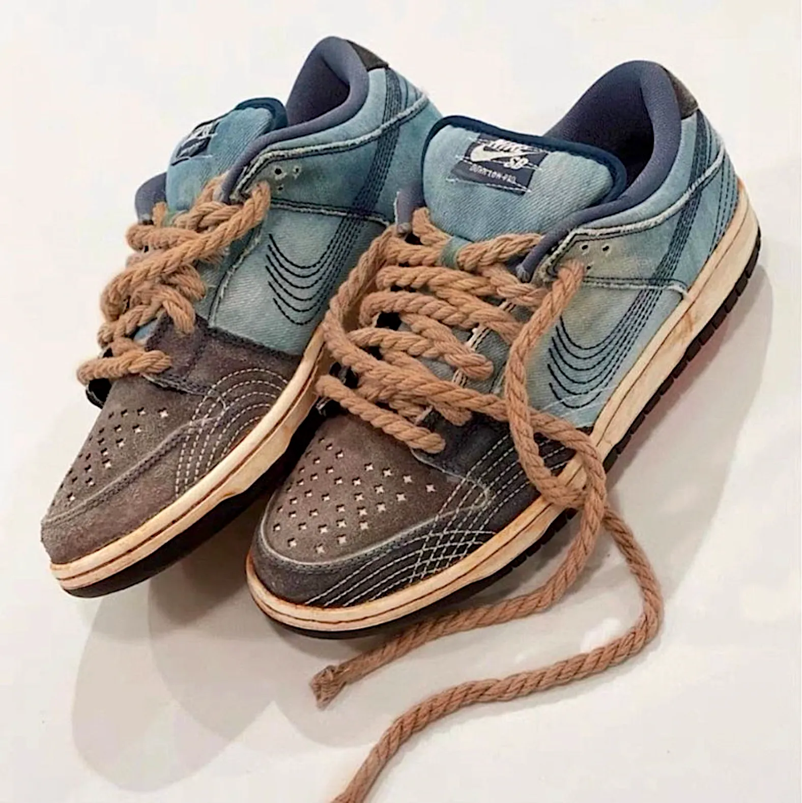 "TWISTED" Lacets Chaussures Style Corde Torsadée Jaune - URB1™