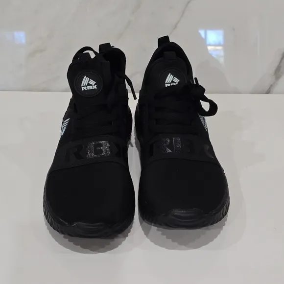 RBX Reebok Black Active wear sneakers Unisex NWOT size 6
