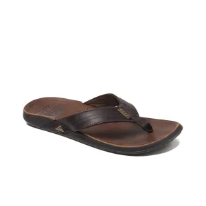 REEF MENS J-BAY III JANDALS - DARK BROWN