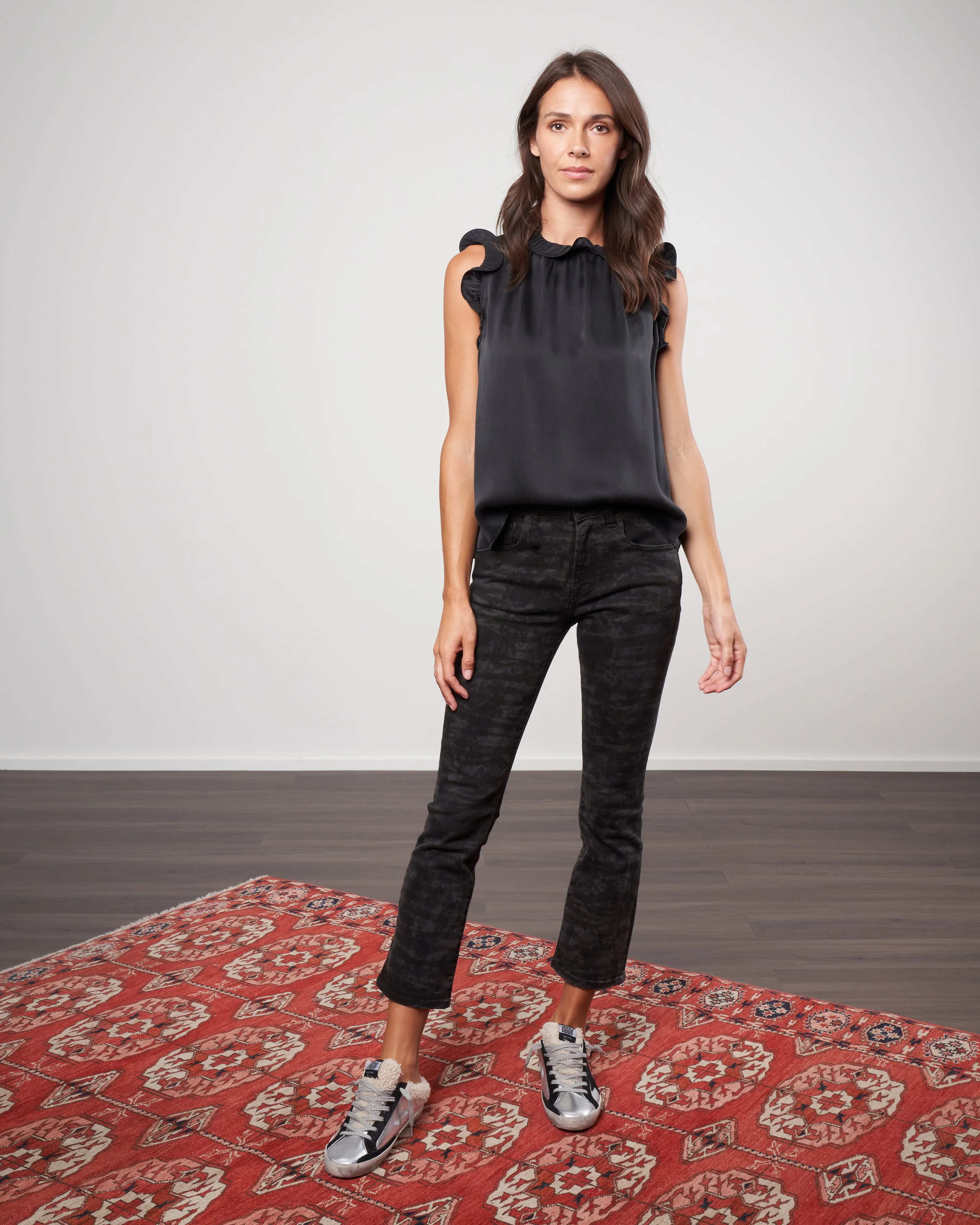 renee blouse - black