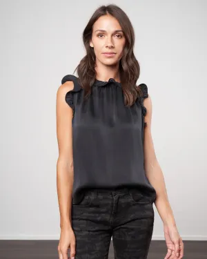 renee blouse - black