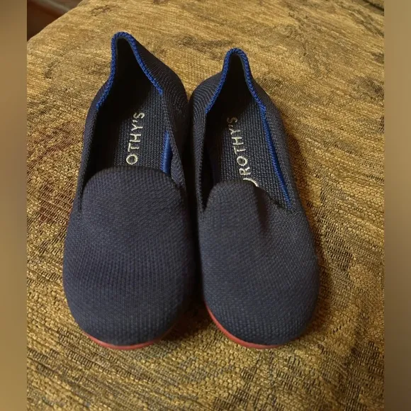 Rothy's blue retired style girl size 10
