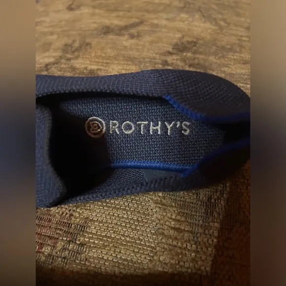 Rothy's blue retired style girl size 10