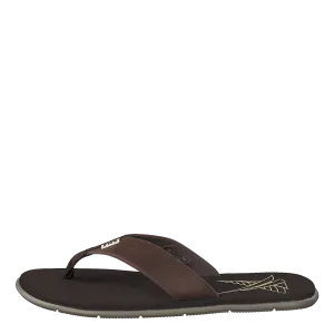 Seasand Leather Sandal Espresso