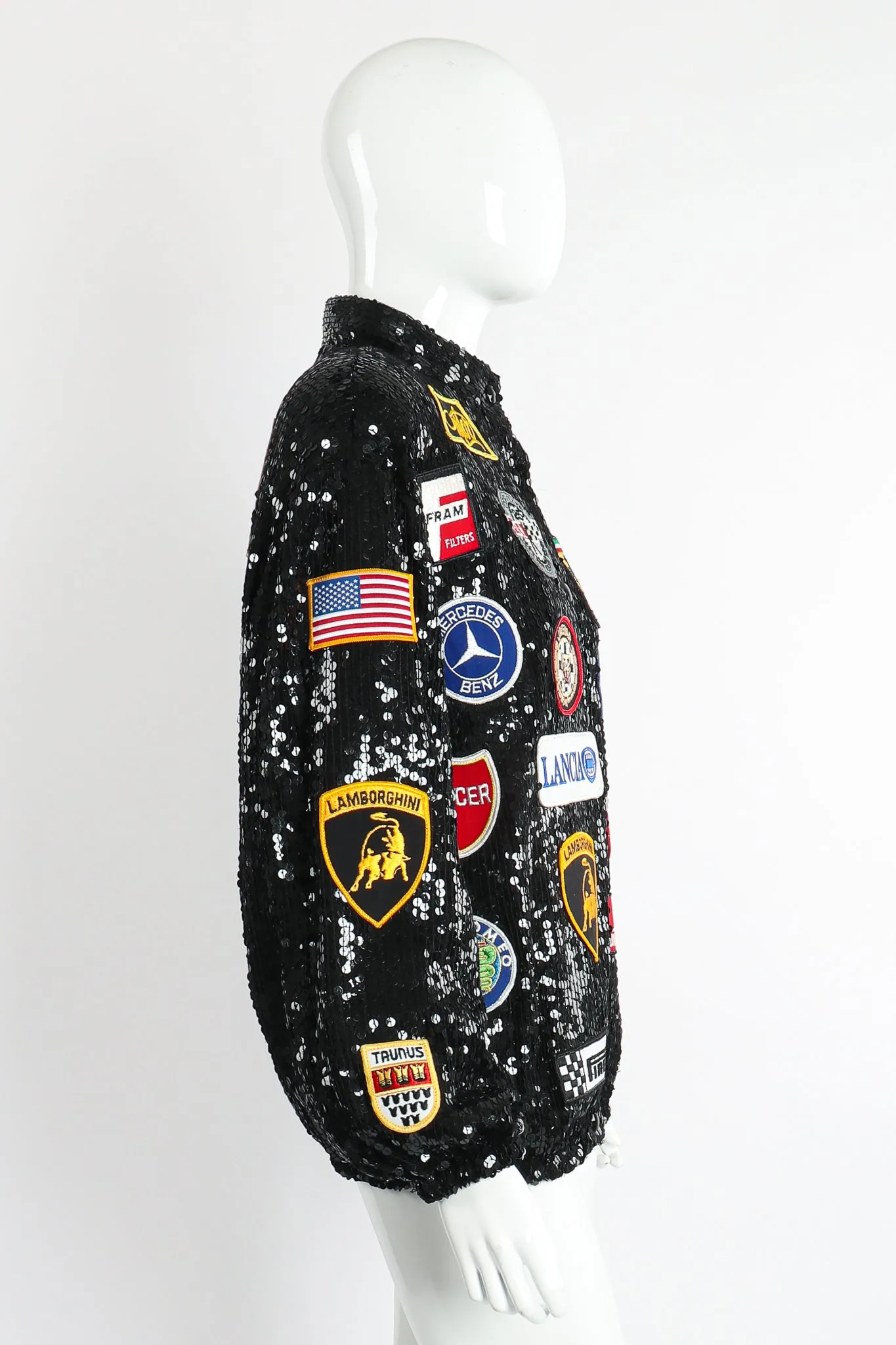 Sequined Formula 1 Bomber