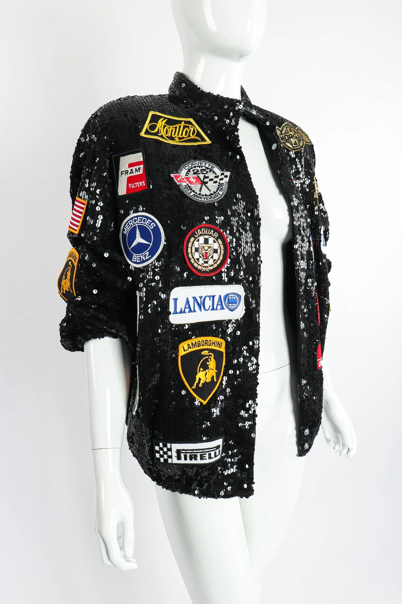 Sequined Formula 1 Bomber