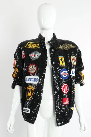 Sequined Formula 1 Bomber