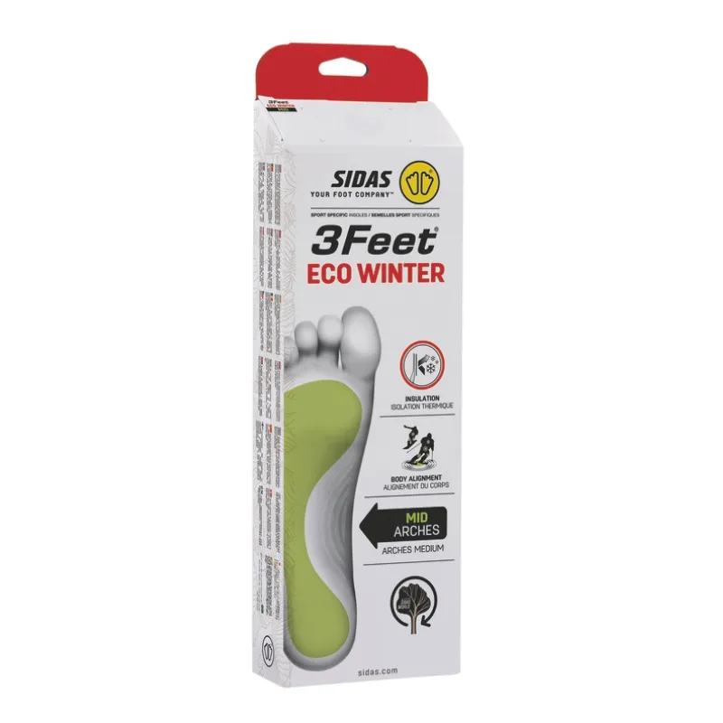 Sidas 3Feet Eco Winter Mid Arch Winter Insoles