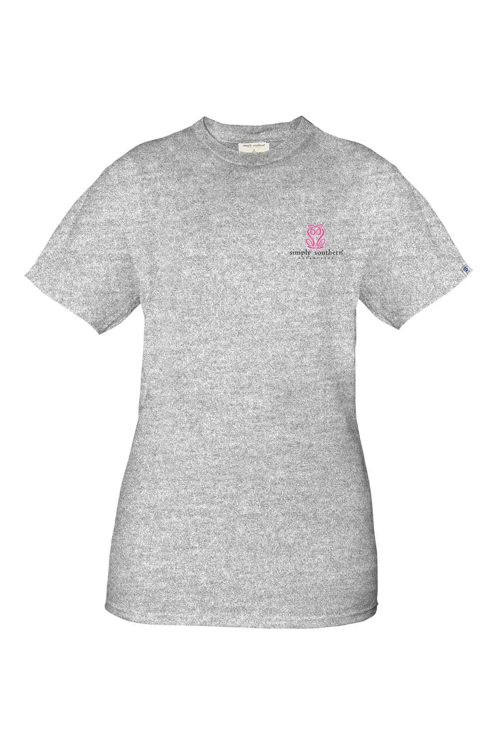 Simply Southern Small Town Girl T-Shirt for Women in Heather Grey | SS-SMALLTOWN-HTHRGRY