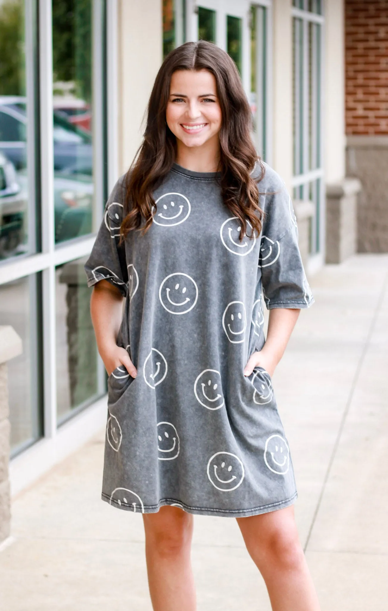 Smile With Me Dress in Black