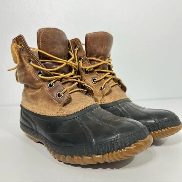 Sorel Cheyenne Lace Up Boots Men's 9.5 Waterproof Full Grain Leather Thinsulate