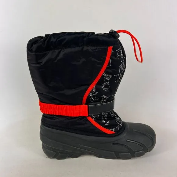 Sorel x Disney Frozen Olaf Flurry youth unisex size 7 waterproof winter boots