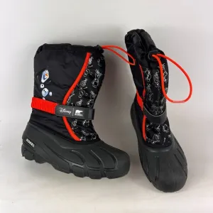Sorel x Disney Frozen Olaf Flurry youth unisex size 7 waterproof winter boots