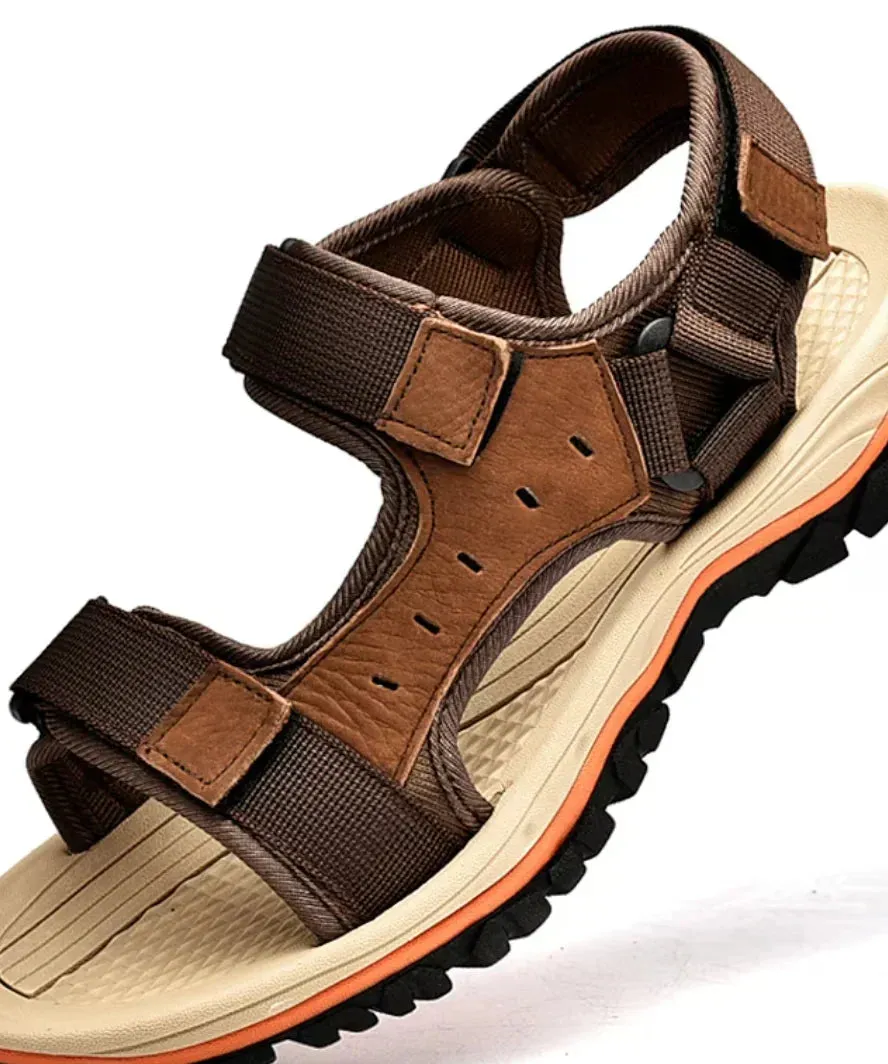 Style-bewusst | Hochwertige orthopädische Sandalen für Herren