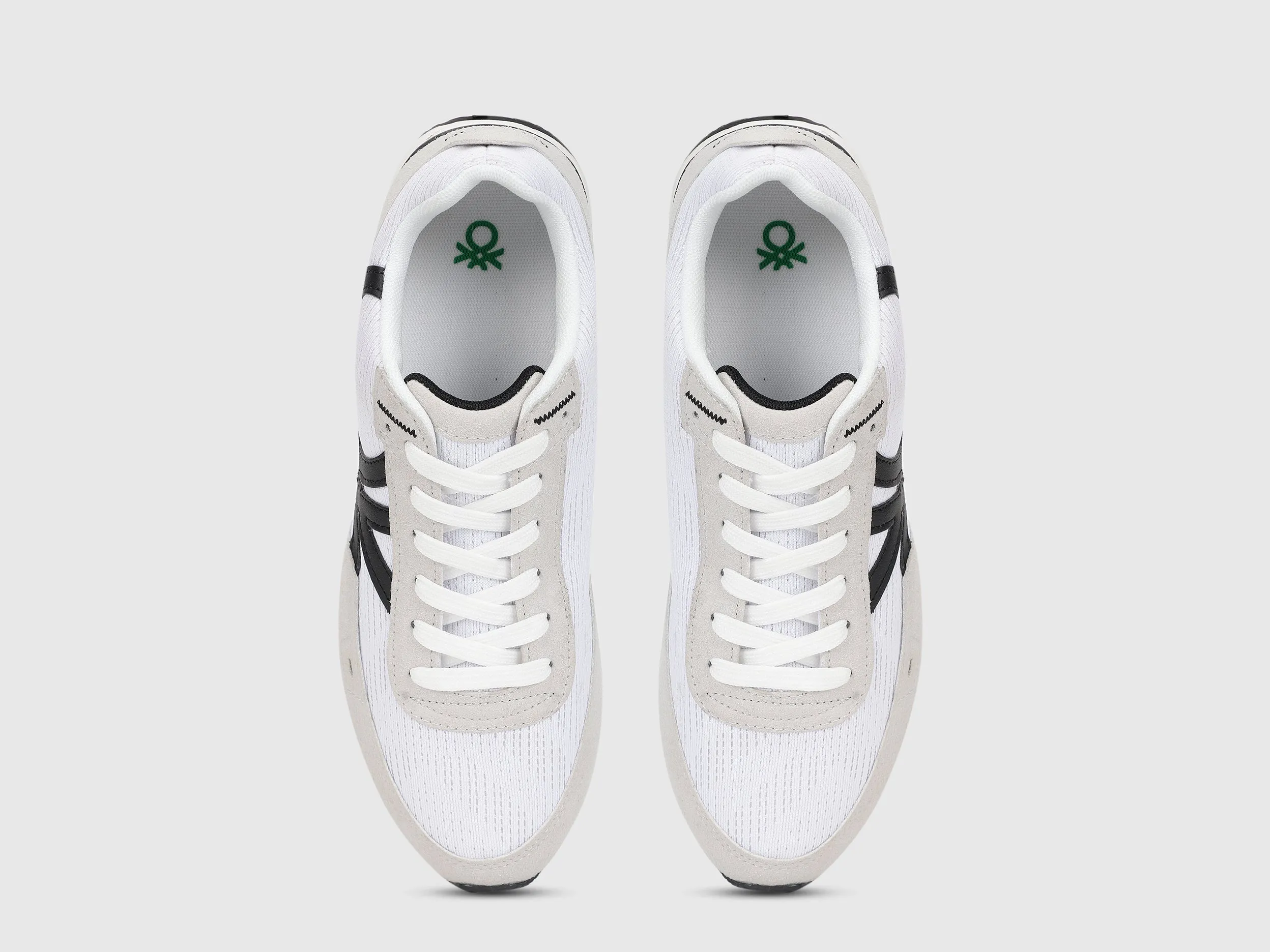 Suede Color Block Sneakers