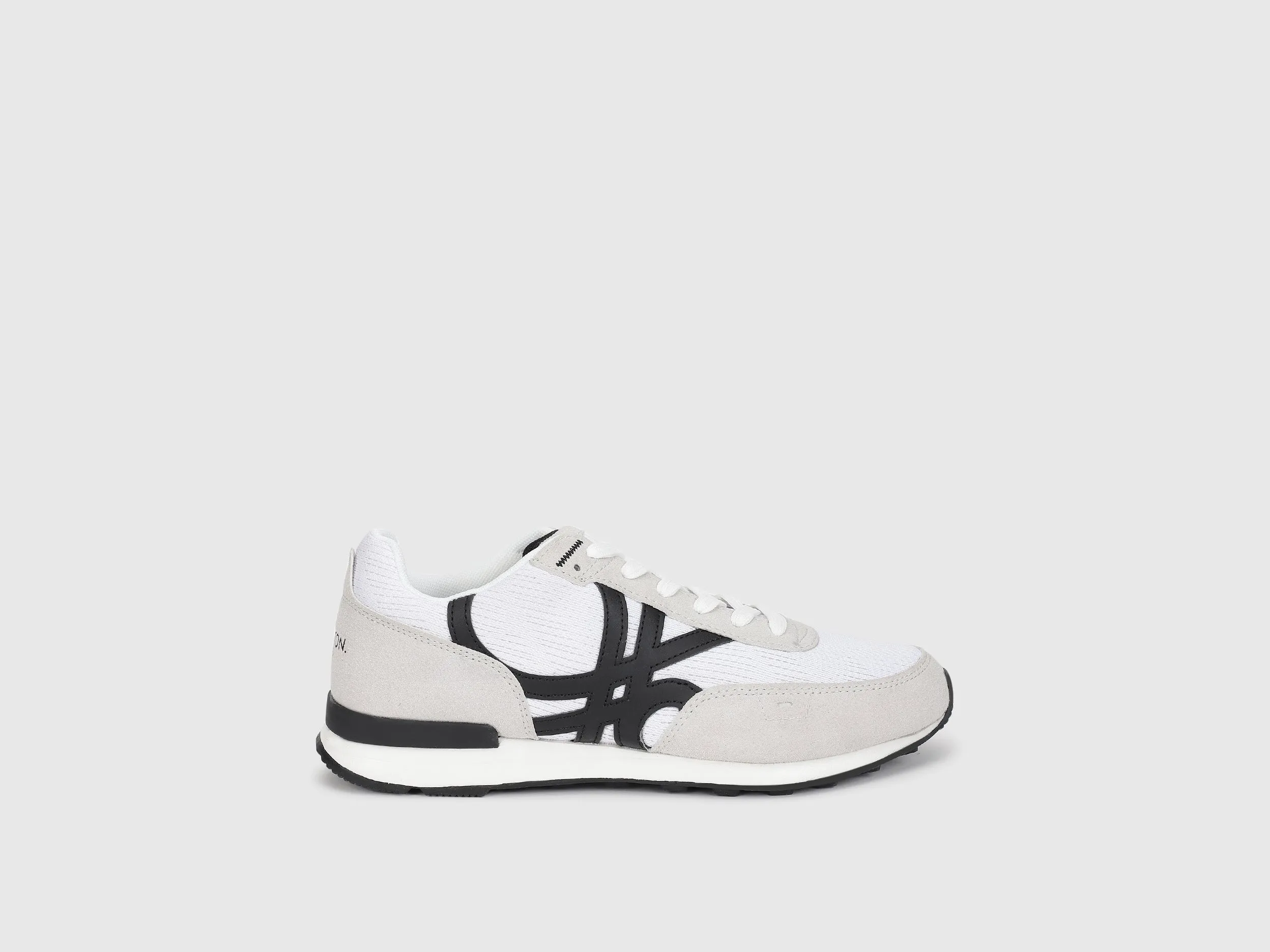 Suede Color Block Sneakers