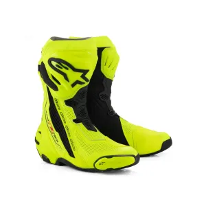 Supertech R Vented Boots Yellow Fluoro/Black 41